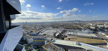 SKYVIEW - Einzigartige Penthouse Wohnung mit atemberaubendem Fernblick - 4 Zimmer mit großzügiger Außenfläche - City Gate - U1 Leopoldau