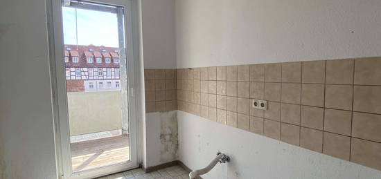 3-Raumwohnung im Zentrum von Burg mit BALKON