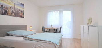 Modern möbliertes Apartment mit WLAN und Balkon in Nürnberg/Schweinau