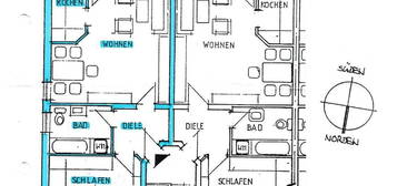 DG-2-Zimmer Wohnung Wernigerode zu vermieten