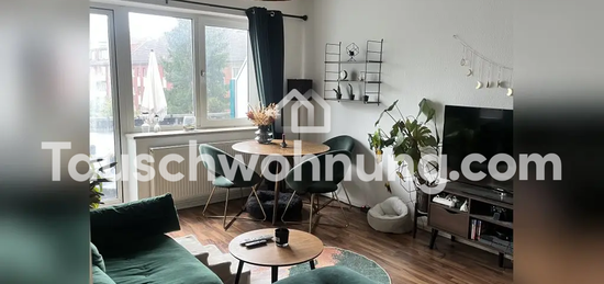 Tauschwohnung: Zentrale und lichtdurchflutete 2-Zimmer-Wohnung mit Balkon