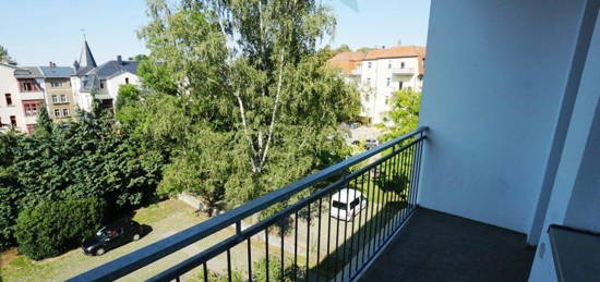 Gemütliche 1-Raum-Balkon-Wohnung nahe der Zwickauer Mulde