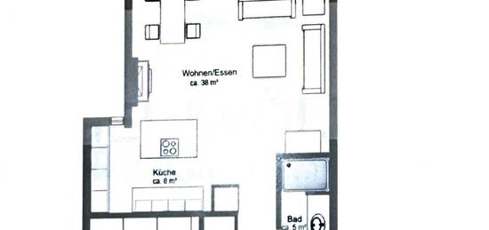 Geschmackvolle 3-Zimmer-Terrassenwohnung mit gehobener Innenausstattung mit EBK in Bergisch Gladbach