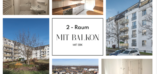 2-Raum Wohnung mit EBK und Balkon