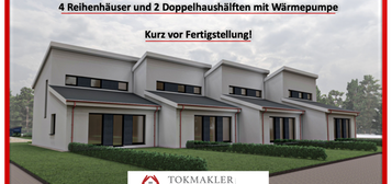 Familientraum! Kurz vor Fertigstellung 4 Reihenhäuser und 2 Doppelhaushälften in Geesthacht - 116 m² Neubau inkl. Grundstück