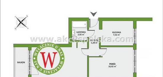 Mieszkanie na sprzedaż, 44 m² Rakowiec, Skorochód-Majewskiego