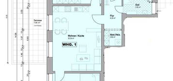 Schöne 3 Zimmerwohnung mit Terrasse im Herzen von Sörup