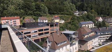 Penthousewohnung mit großer Dachterrasse in bester Aussichtslage von Triberg mit großer Dachterrasse