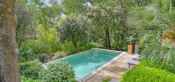 L'inattendue à Chusclan, maison avec vue et piscine