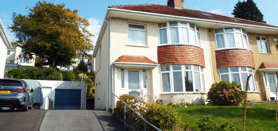 Semi-detached house for sale in 32 Wimmerfield Crescent, Killay, Swansea SA2