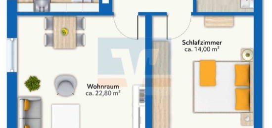 2 Zimmerwohnung gehobener Standard in Niedernhausen