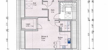 Erstbezug helle 3 Zimmer DG-Wohnung in Bielefeld – Baumheide