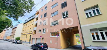 Zentrale SINGLE-WOHNUNG mit Terrasse in Innenhoflage - nahe Stadthalle - Obere Bahnstraße 53 - Top 01