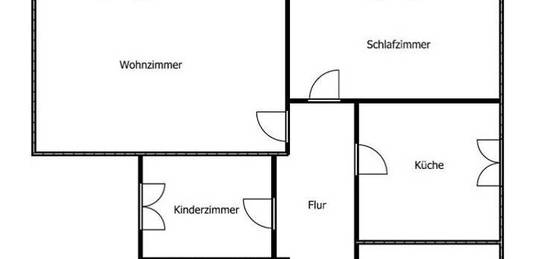 Ihre neue Wohnung: gemütliche 3-Zimmer-Wohnung mit Balkon und neuem Bad