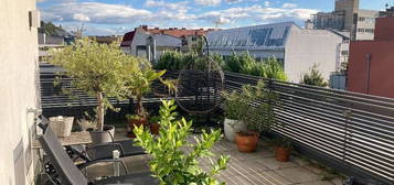 Exklusive Penthouse Wohnung mit Dachterrasse und Grazer Schloßbergblick im Bezirk Lend, Graz