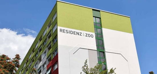 * 2-Raum Wohnung mit Einbauküche und Balkon ab sofort frei *