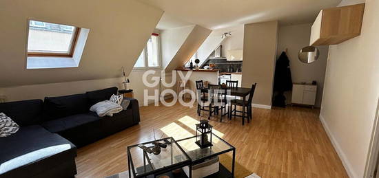 Appartement  à louer, 3 pièces, 2 chambres, 57 m²