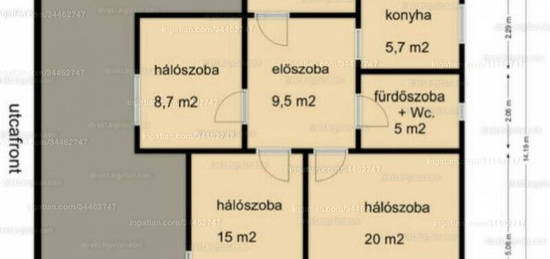 18. kerület, Bercsényi Miklós utca