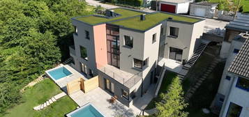 Traumhaftes Architektenhaus in Klosterneuburg: Exklusives Design, Panoramablick &amp; Top-Anbindung nach Wien!