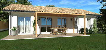 Maison 100m2 sur terrain 863m2