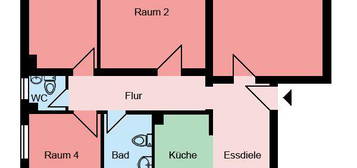 Demnächst frei! 4-Zimmer-Wohnung in Kamen Methler