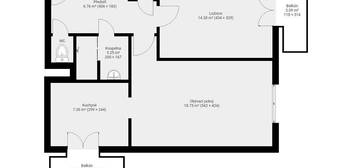 Prodej bytu 2+1 se 2 lodžiemi, 54 m2, Příbram VII