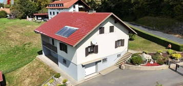 Landesdarlehen und Eigentum förderungswürdig!!! Großzügiges Einfamilienhaus mit Weitblick in Panoramalage