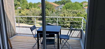 Appartement meublé terrasse jardin T2 neuf