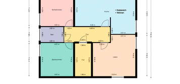 3,5 Zimmer Dachgeschoss Wohnung in Oestrich-Winkel