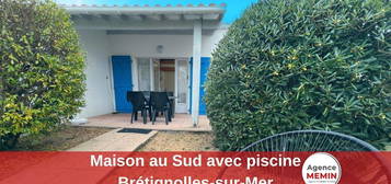 Maison au Sud dans résidence avec piscine