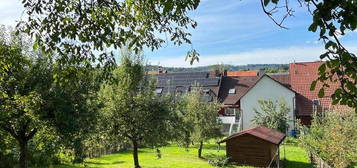 Eine gute Adresse für Ihr Haus mit traumhaftem Garten und Blick in die Natur