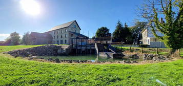 Au cœur d'un parc d'environ 2 hectares, un ancien moulin de 1867 entièrement rénové en 2019