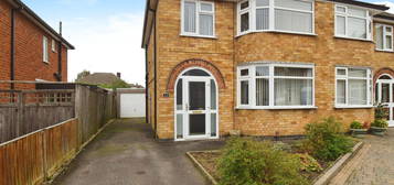 Semi-detached house for sale in Ramsdean Avenue, Wigston, Leicestershire LE18