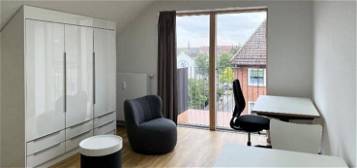 Neubauwohnung 1-Zimmer- Wohnung mit Balkon im Fünfgiebelhaus Kiel