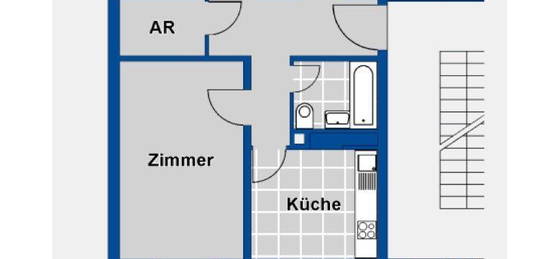 3-Zimmer-Wohnung zur Miete(Befristet für 2 Jahre) HH-Rahlstedt