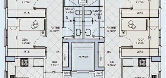 GÖZTEPE PROJEDEN 3+1 NET 90 M2 BALKONLU SATILIK SIFIR DAİRE