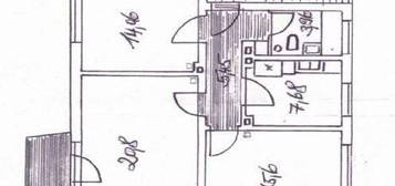 Neu renovierte 3 Zimmerwohnung, WG geeignet