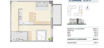 Apartament luminos, orientare estica, finisat lux, zona semicentrala