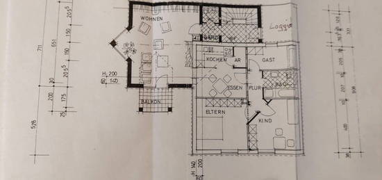 Attraktive 3,5-Zimmer-Wohnung mit Balkon in Dornburg Wilsenroth