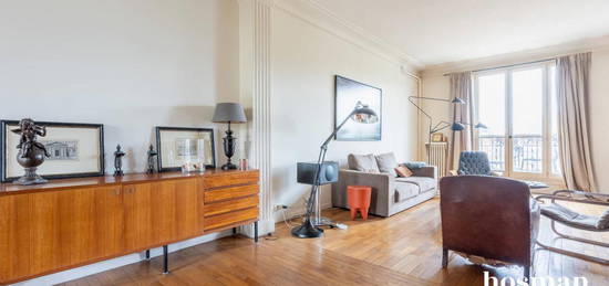 Bel appartement 4 pièces de 108,5m2 traversant - Vue dégagée, très lumineux - Etage élevé avec ascenseur - 75017 Paris