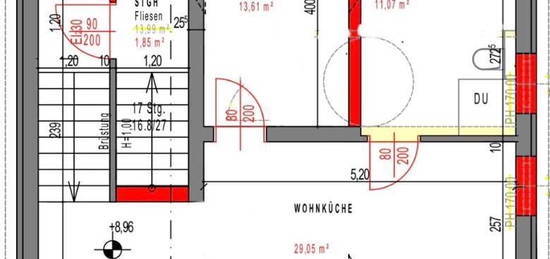 2 Zimmer Dachgeschosswohnung **ohne Provision**Busstation vor der Haustüre