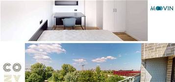 + ERSTBEZUG + COZY Business Apartment mit 2 Zimmern, Walk-in Dusche, EBK und Loggia