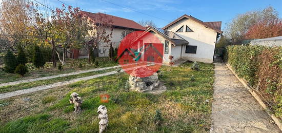 Casa de închiriat 105 mp, 2 camere, curte 300 mp, sistem eco si securi