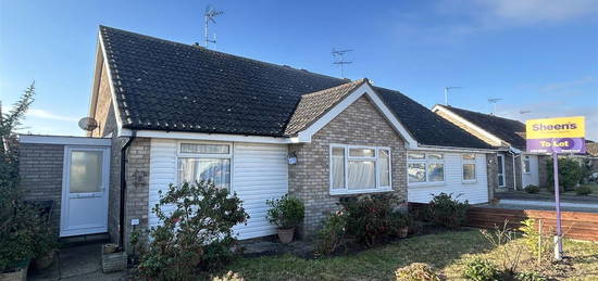 Semi-detached bungalow to rent in Gatefield Close, Walton On The Naze CO14