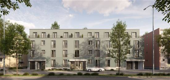 BEZUGSFERTIG AB SOMMER 2024! Besondere 2-Zimmer Wohnung mit schönem Balkon in München-Solln!