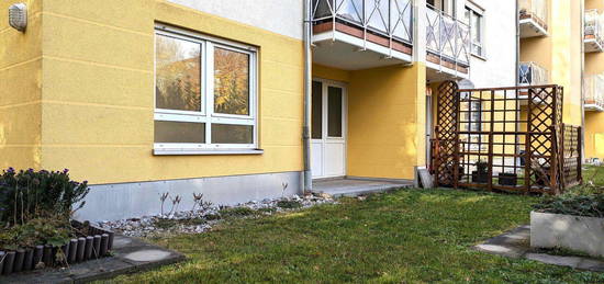 Erdgeschosswohnung mit Terrasse und Tiefgaragen-Stellplatz