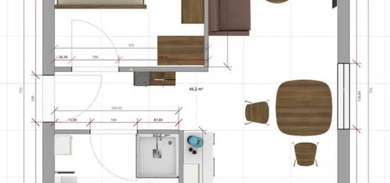 2-Zimmer-Dachgeschosswohnung in Goldscheuer: Erstbezug