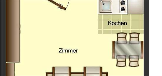 1-Zimmer-Apartment in Münster Hiltrup