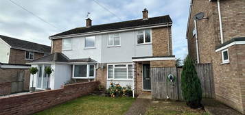 Semi-detached house for sale in Princes Gardens, Lower Somersham, Ipswich IP8