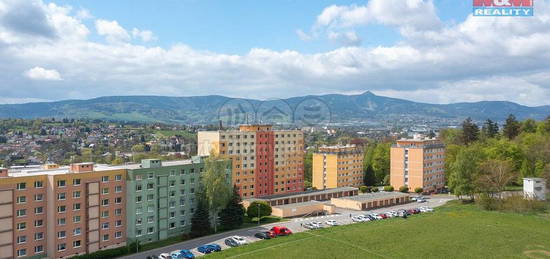 Pronájem bytu 1+1, 43 m2, Liberec, ul. Nad Školou